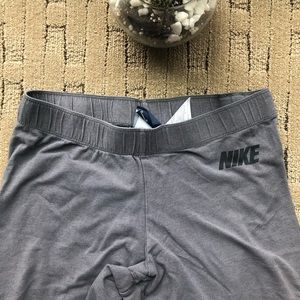 Nike Grey Cotton Leggings